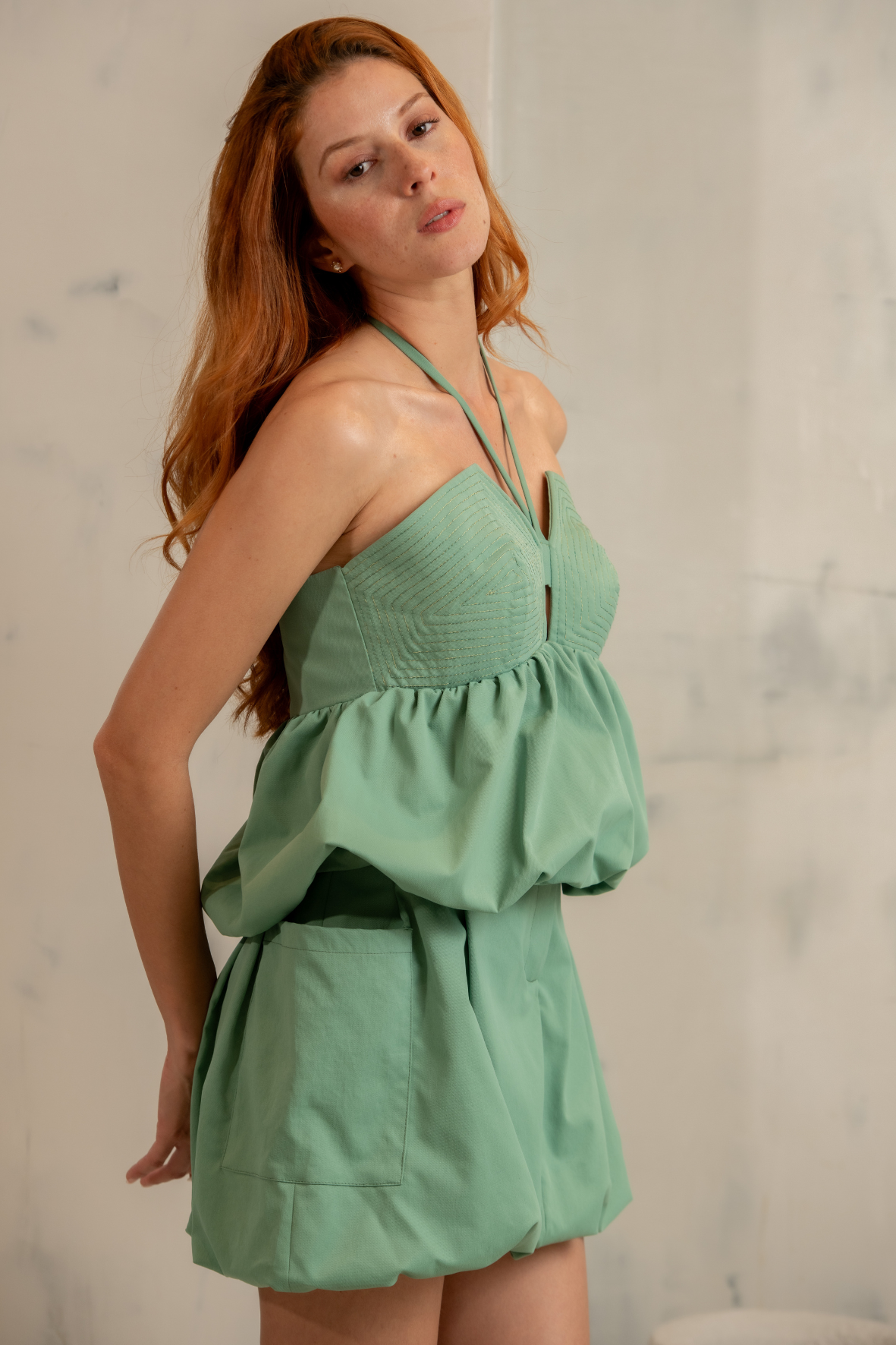 ANTALYA SKIRT - GREEN