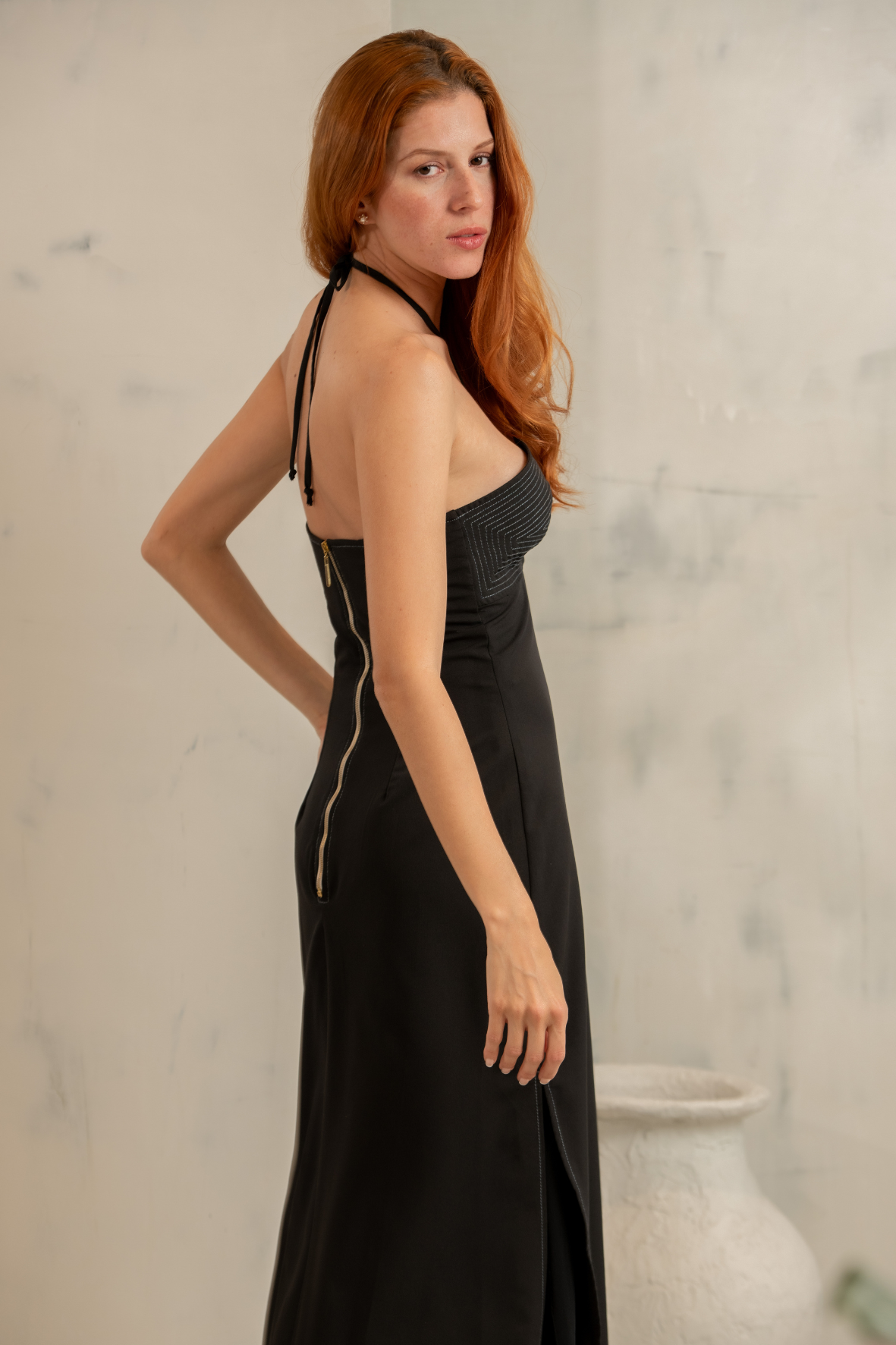 MONTPELLIER DRESS - NEGRO