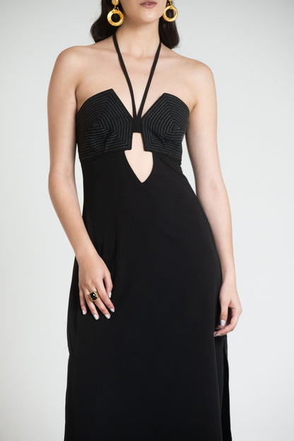 MONTPELLIER DRESS - BLACK