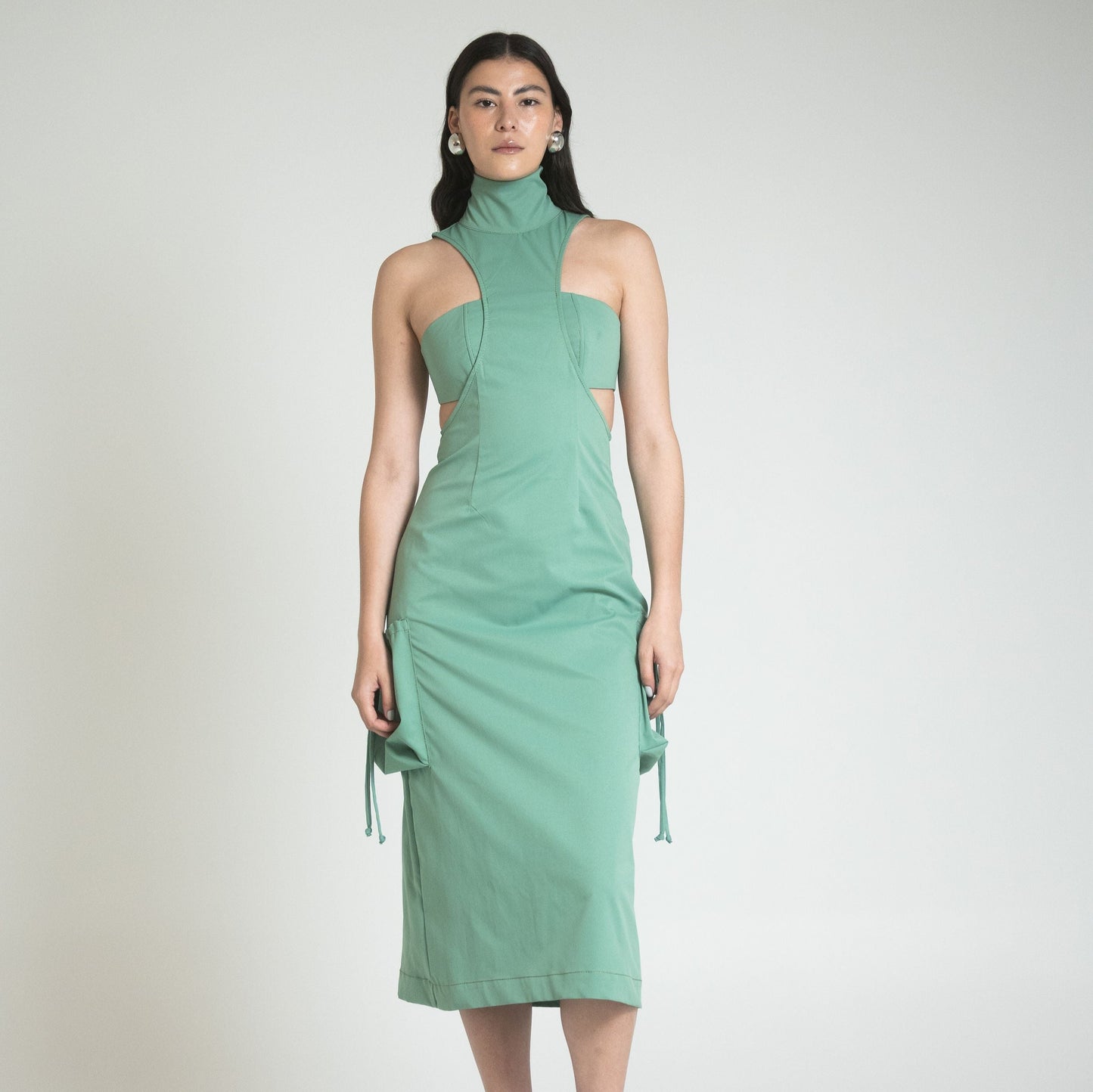 KOPER DRESS - GREEN