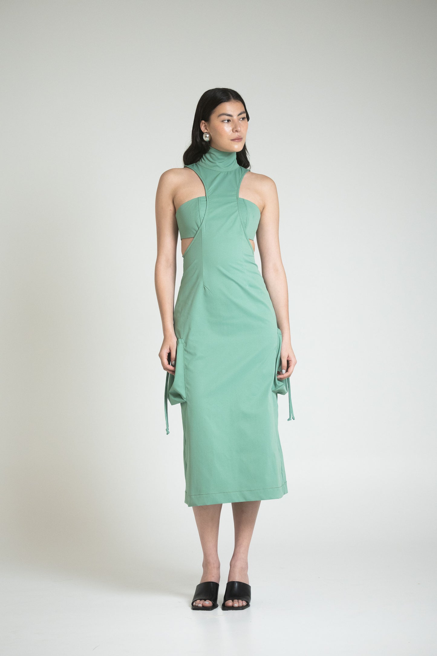 KOPER DRESS - GREEN