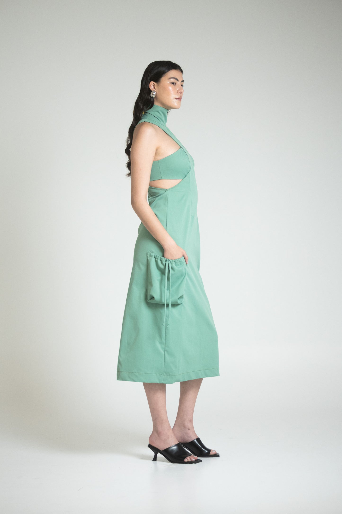 KOPER DRESS - GREEN