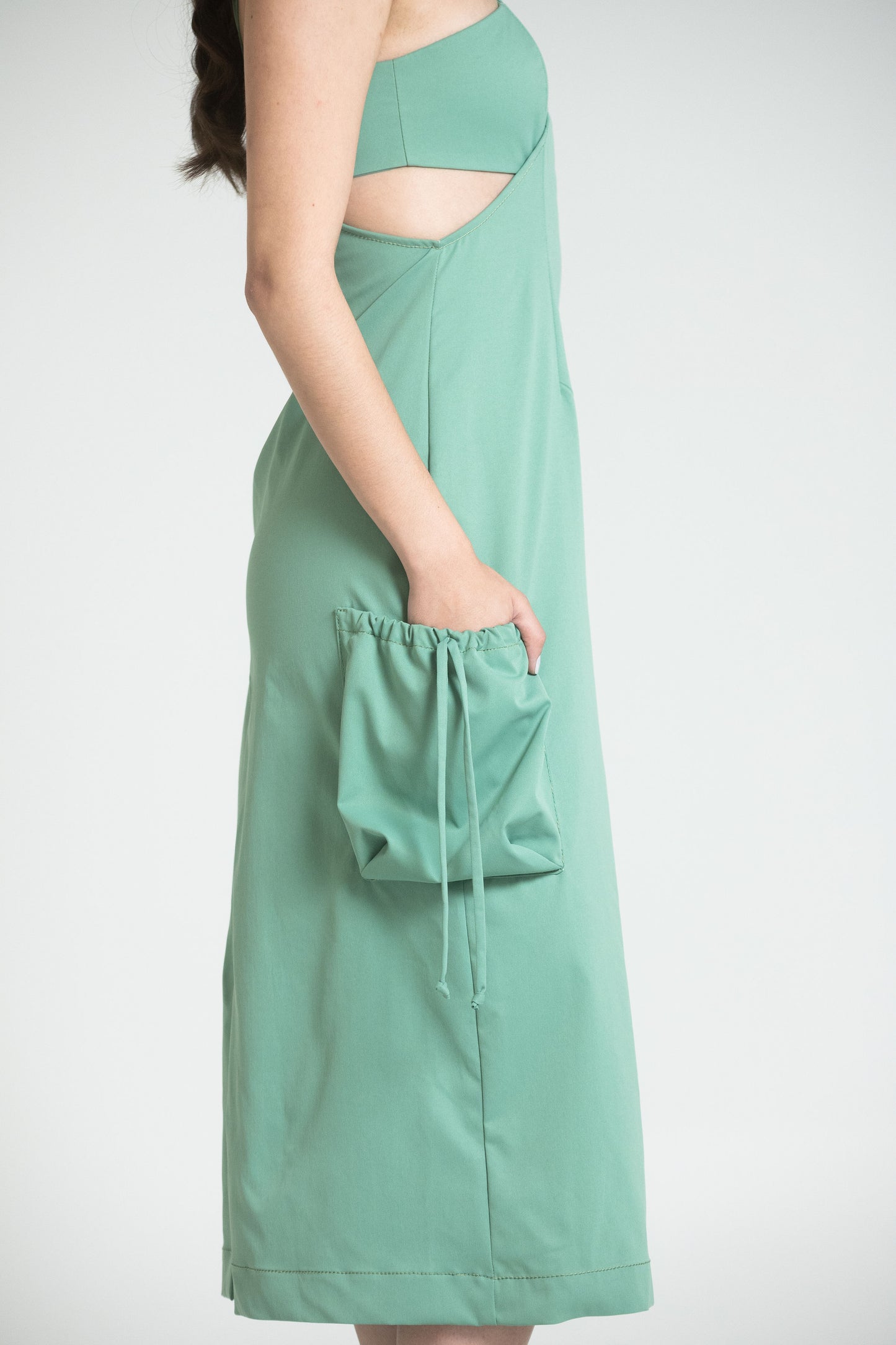 KOPER DRESS - GREEN