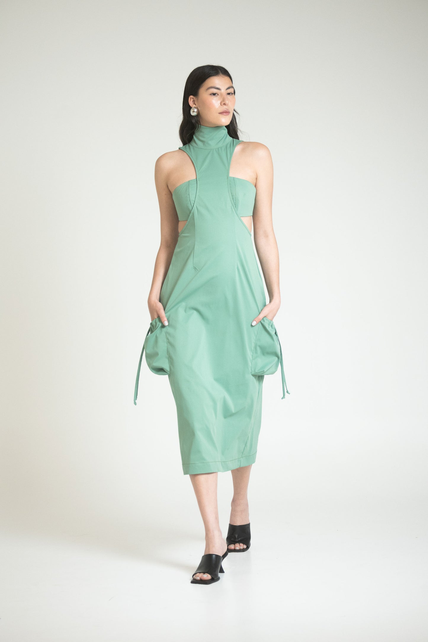 KOPER DRESS - VERDE