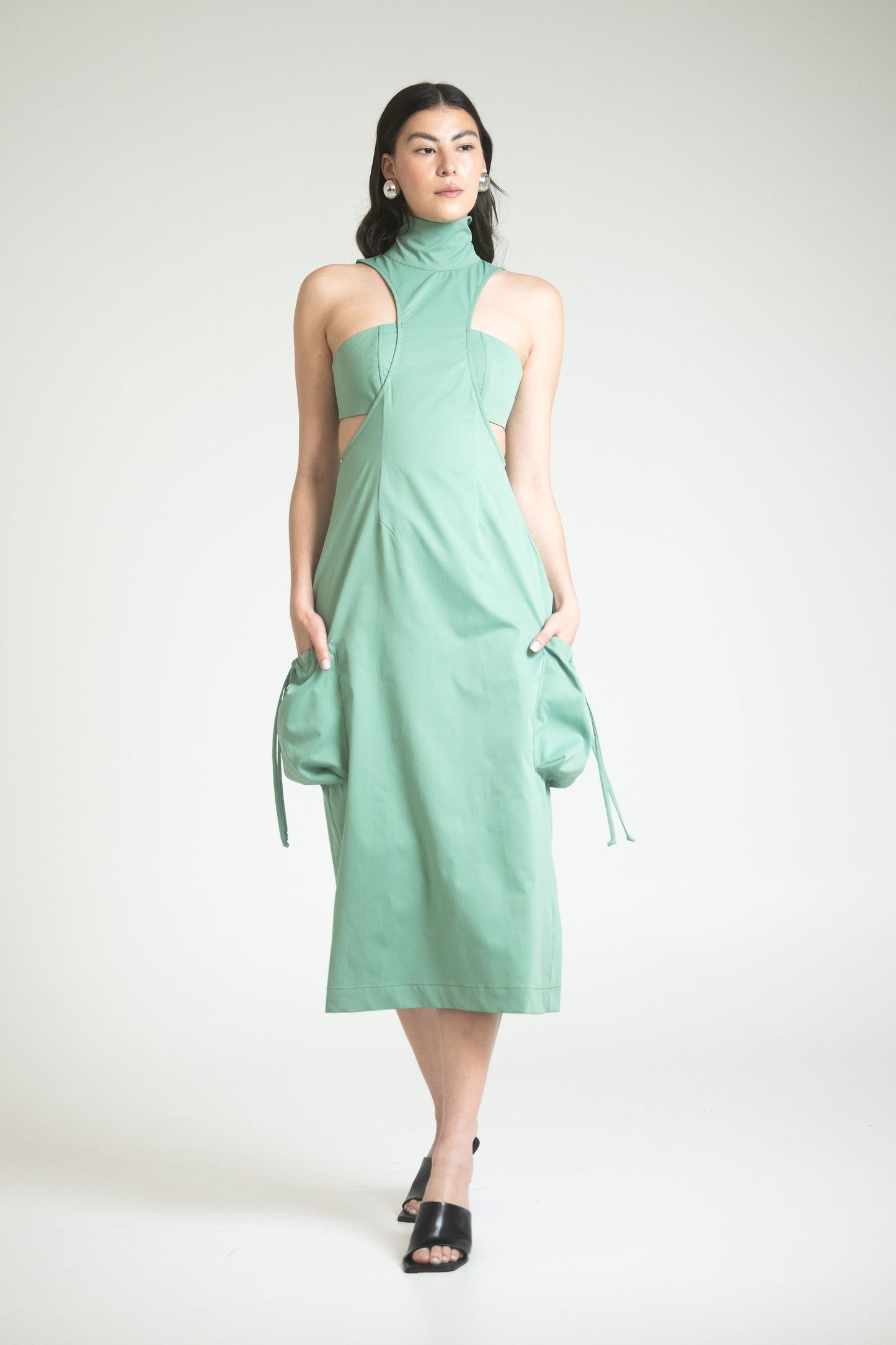 KOPER DRESS - VERDE