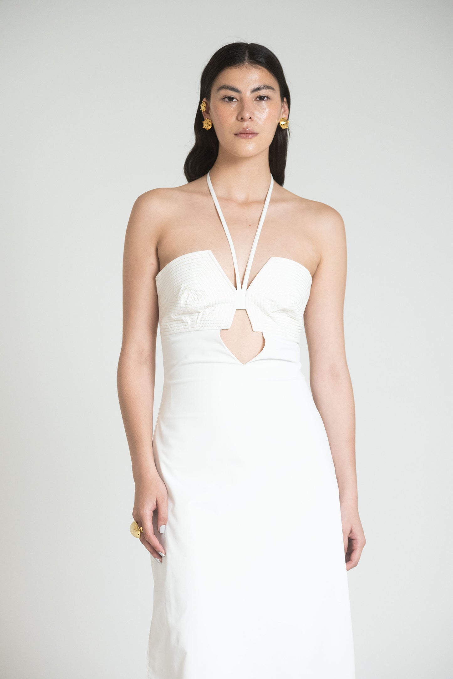 MONTPELLIER DRESS - IVORY