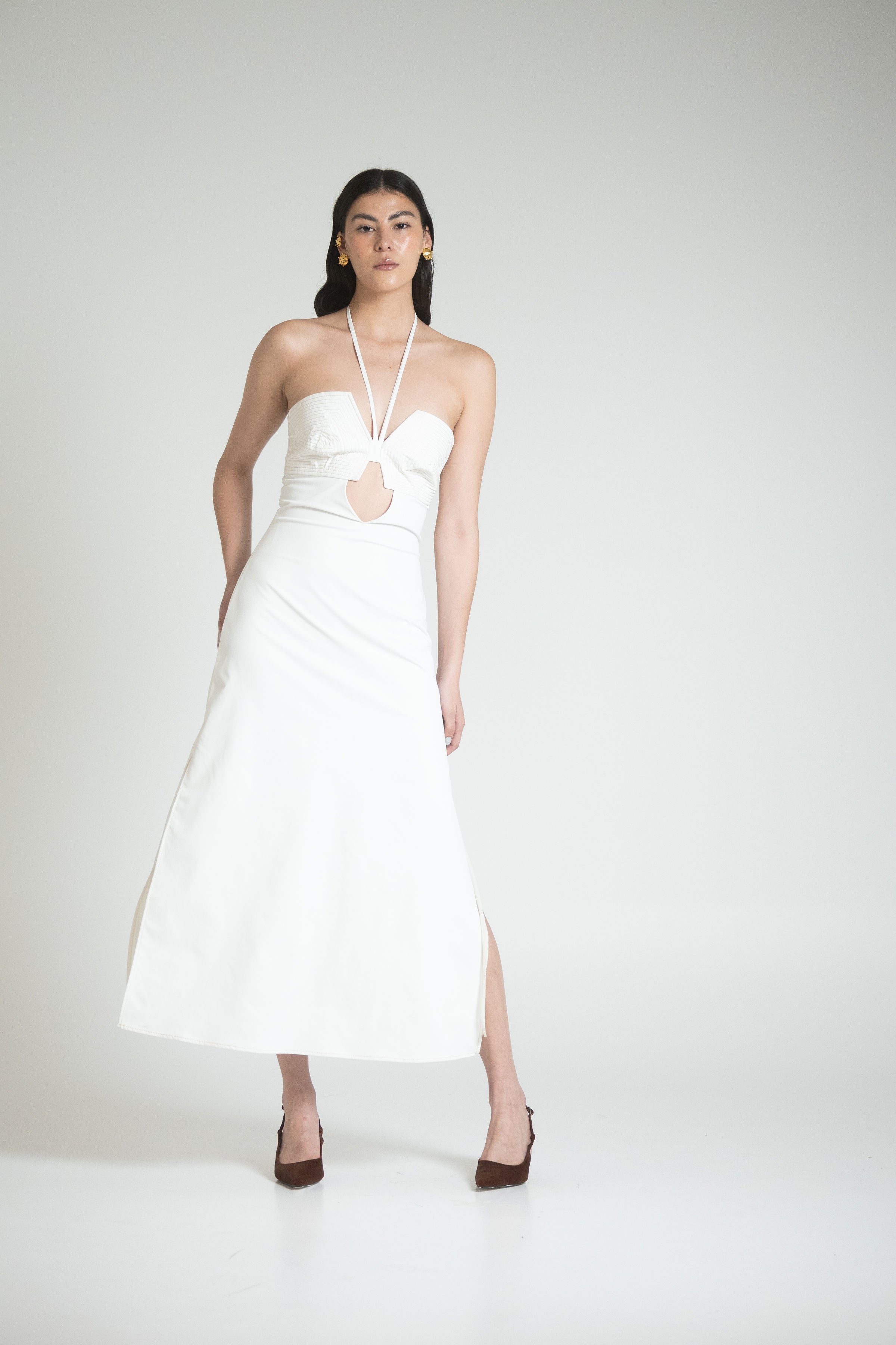 MONTPELLIER DRESS - IVORY