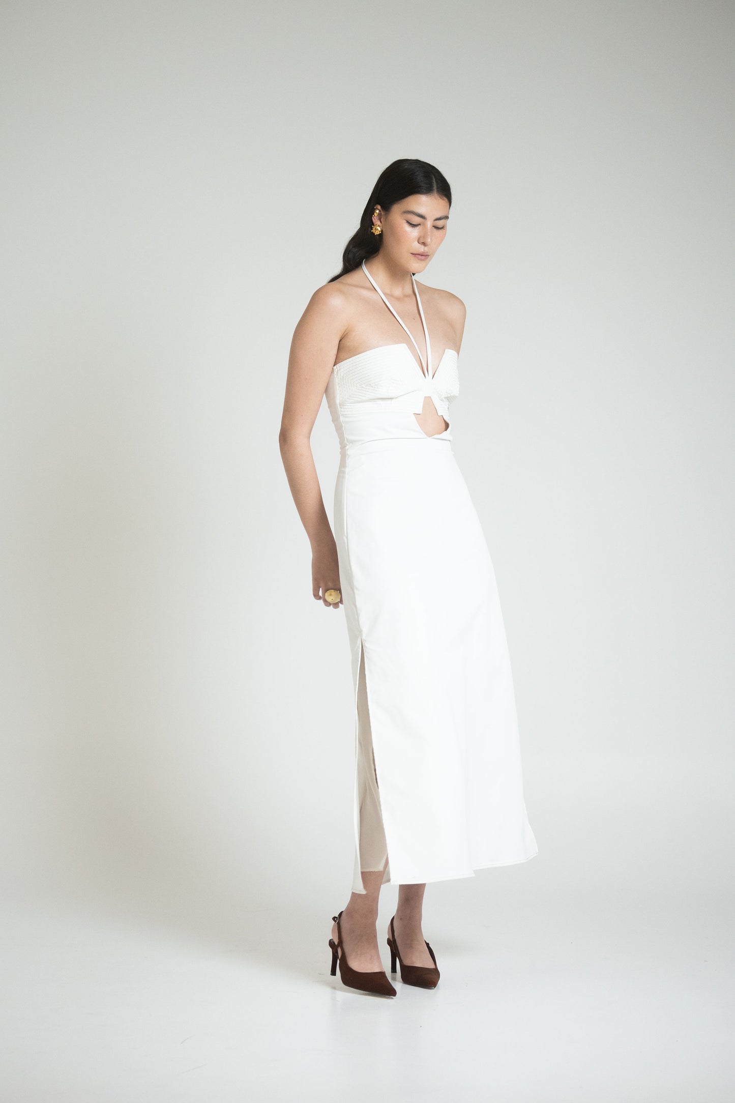 MONTPELLIER DRESS - IVORY