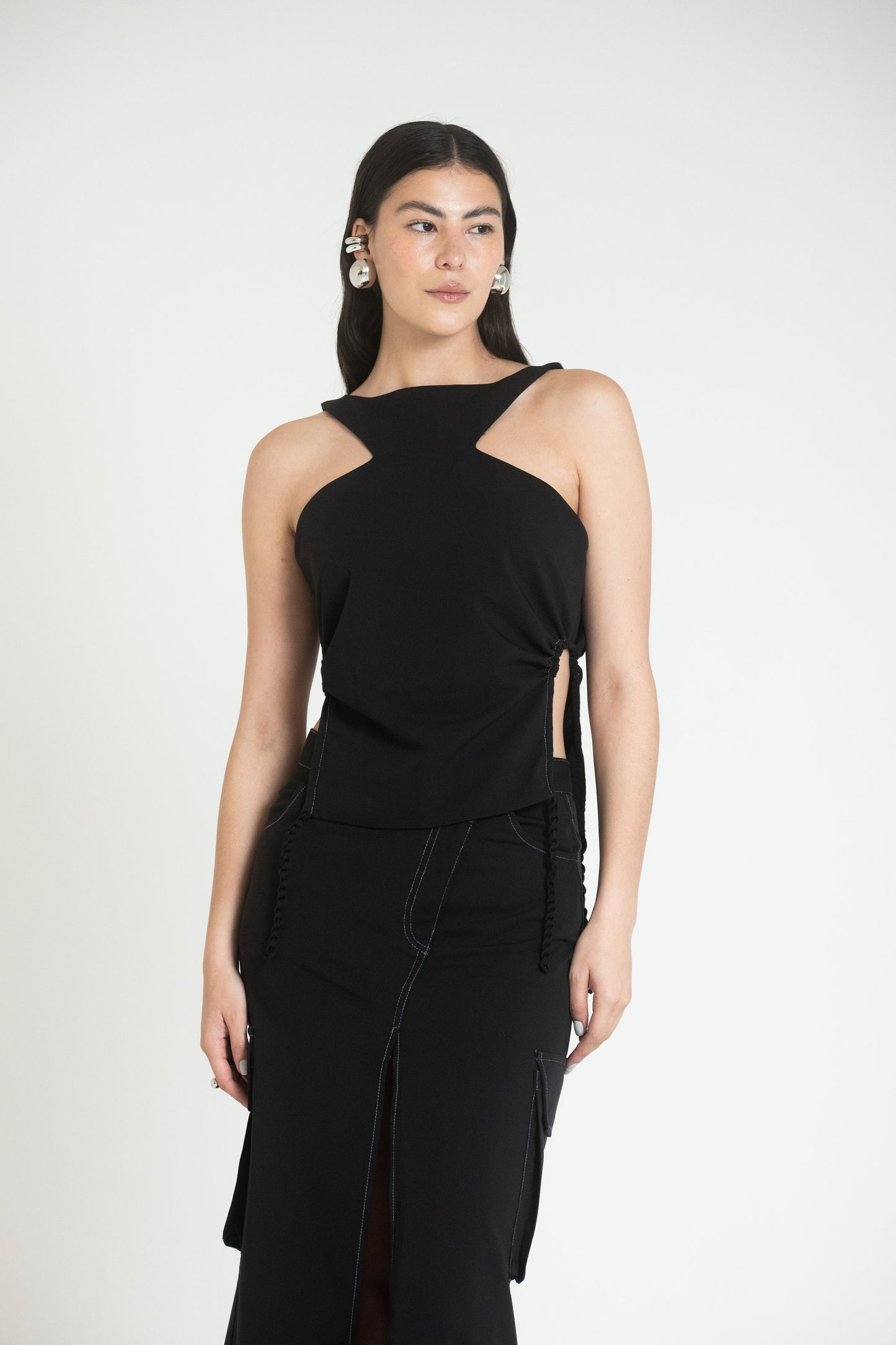 LIMASSOL TOP - BLACK