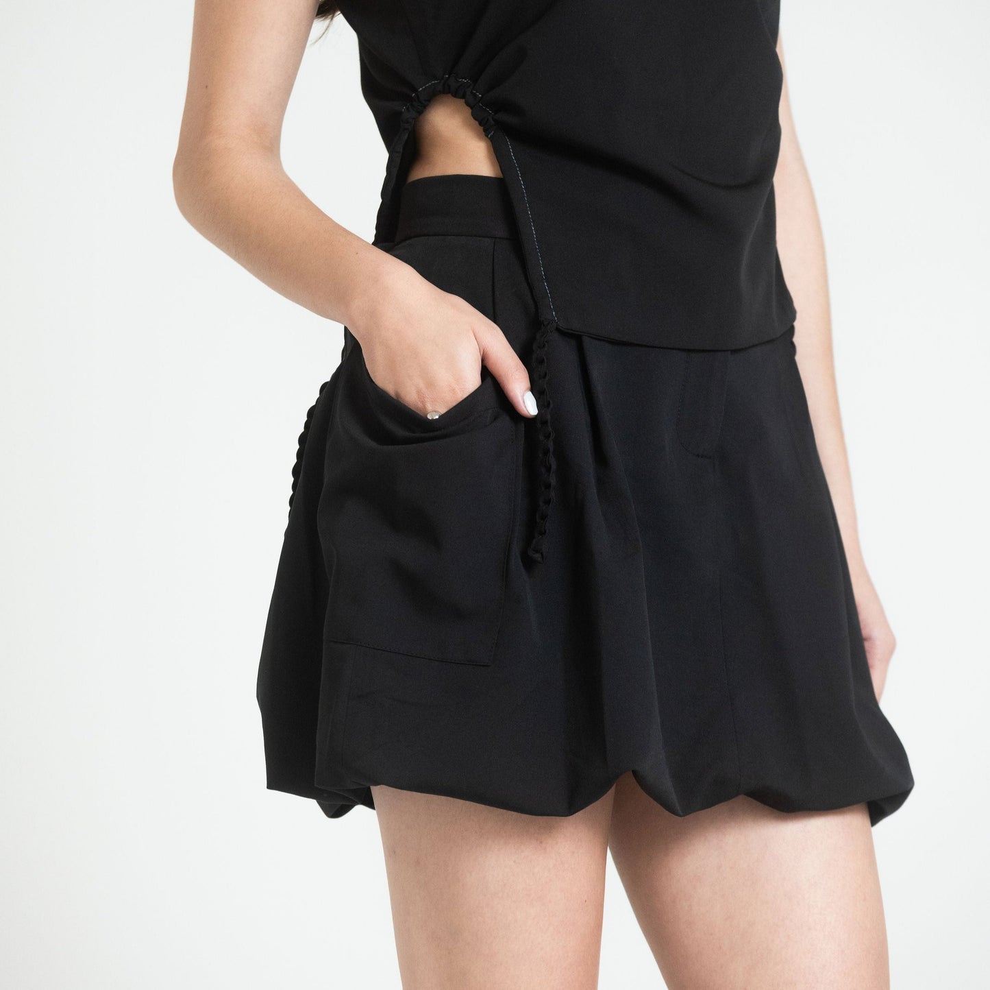 ANTALYA SKIRT - NEGRO