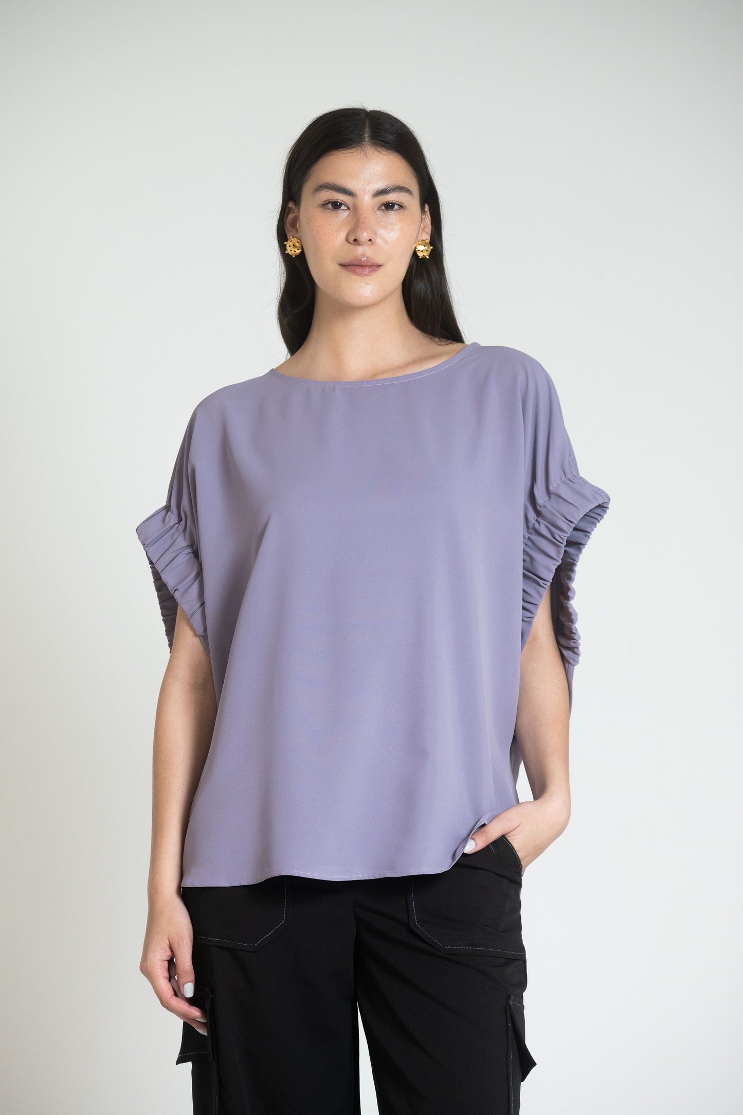 MESSINA TOP - LILAC