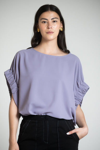 MESSINA TOP - LILAC