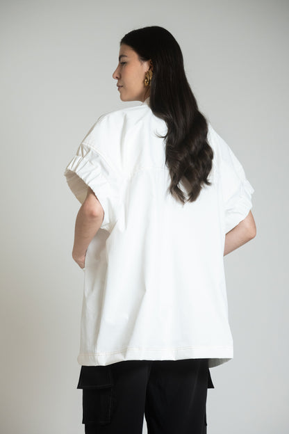 CAGLIARI JACKET DRESS - IVORY