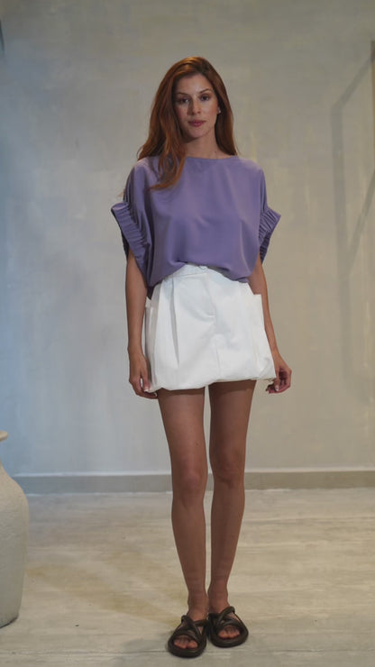 MESSINA TOP - LILAC